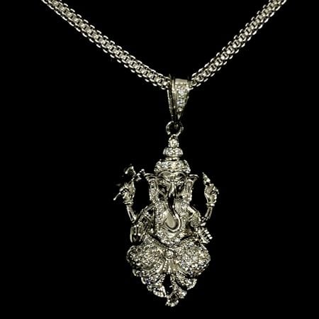 Ganpati Bappa Premium 925 Sterling Silver Nacklace